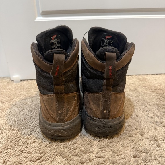 Red Wing Shoes X-Treme Lite 2452 Boots Mens Size 10 Brown BOA Safety Toe Work main image 9